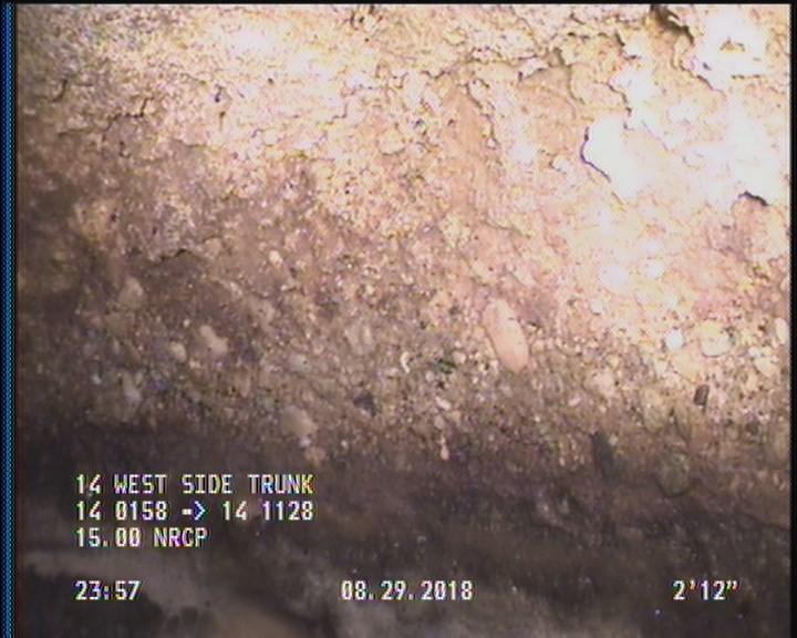 Surface Aggregate Projecting, from 09 to 03 o'clock, within 8 inches of joint: YES, Start
