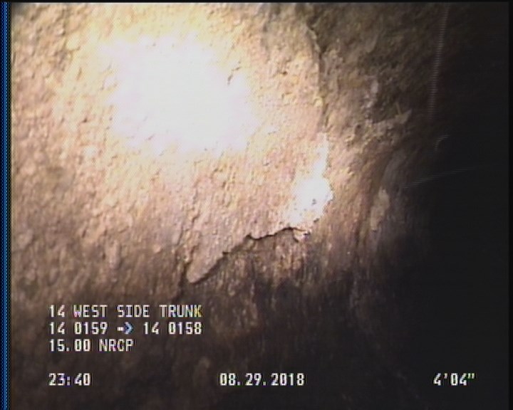 Surface Spalling, from 09 to 03 o'clock, within 8 inches of joint: YES, Start