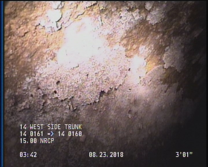 Surface Spalling, from 09 to 03 o'clock, within 8 inches of joint: YES, Start