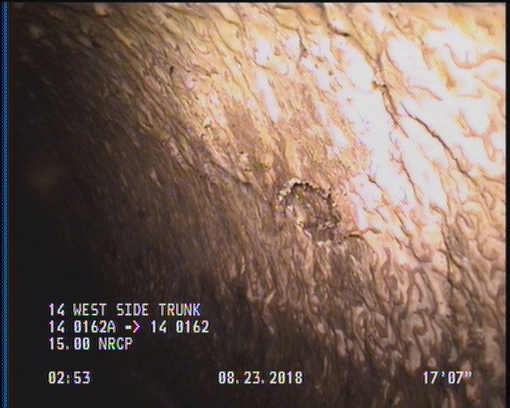 Surface Spalling, from 09 to 03 o'clock, within 8 inches of joint: YES, Start