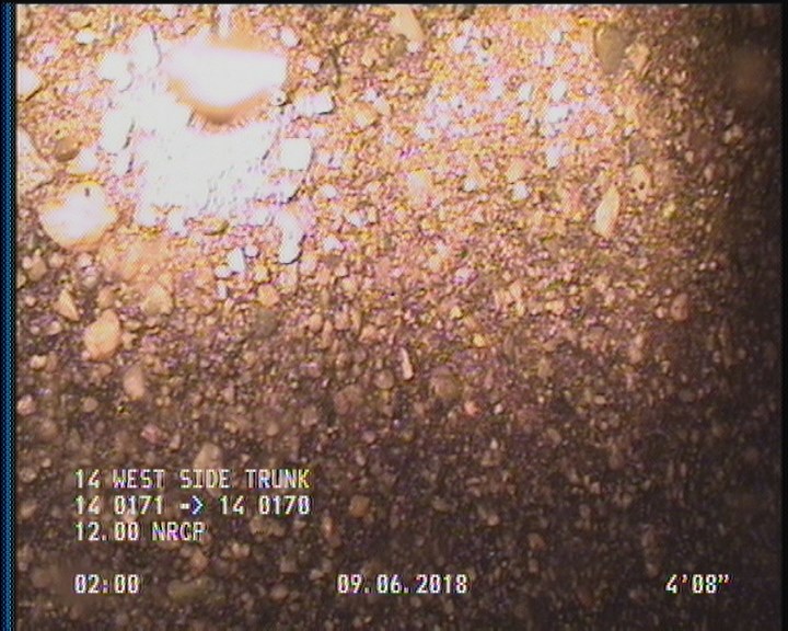 Surface Aggregate Projecting, from 09 to 03 o'clock, within 8 inches of joint: YES, Start