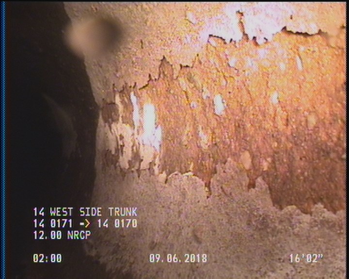 Surface Spalling, from 09 to 03 o'clock, within 8 inches of joint: YES, Start