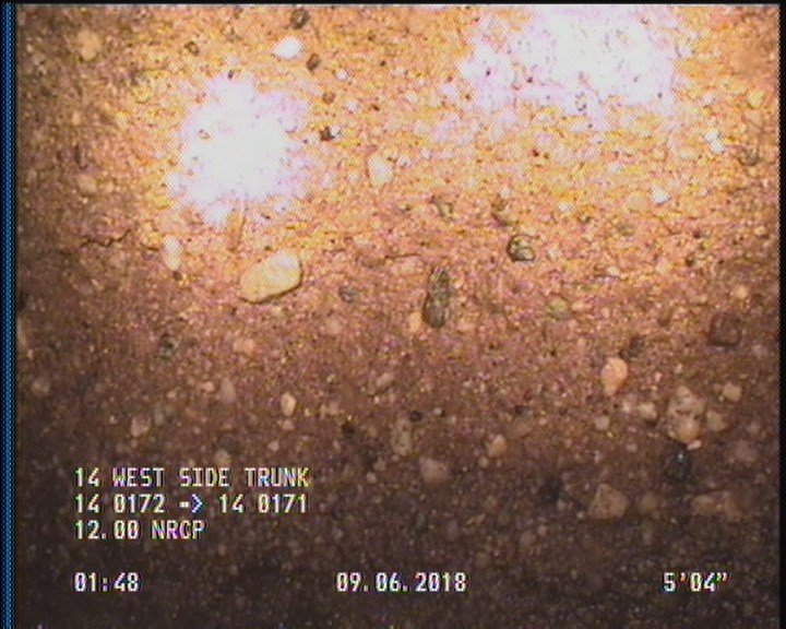 Surface Aggregate Projecting, from 09 to 03 o'clock, within 8 inches of joint: YES, Start