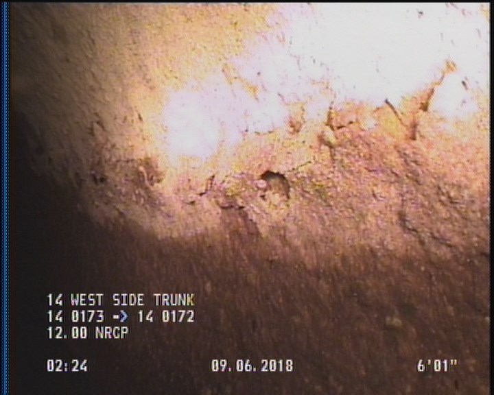 Surface Spalling, from 09 to 03 o'clock, within 8 inches of joint: YES, Start