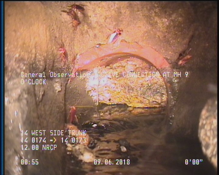 General Observation - ACTIVE CONNECTION AT MH 9 O'CLOCK