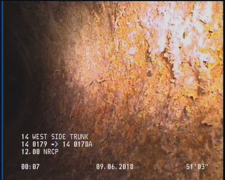 Surface Spalling, from 09 to 03 o'clock, within 8 inches of joint: YES, Start