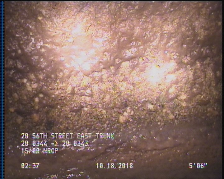 Surface Aggregate Projecting, from 09 to 03 o'clock, within 8 inches of joint: YES, Start