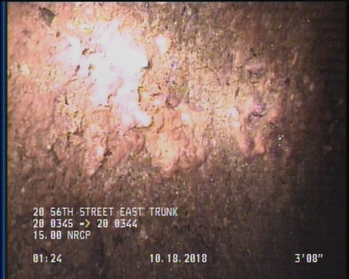 Surface Spalling, from 08 to 04 o'clock, within 8 inches of joint: YES, Start
