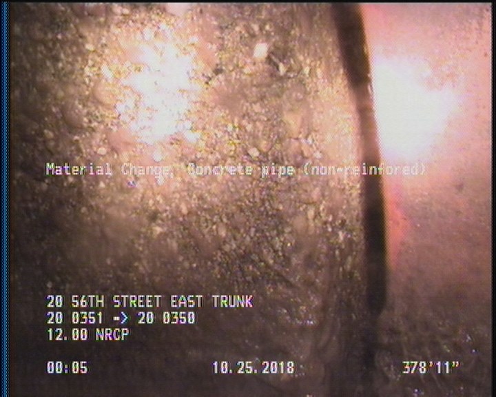 Material Change, Concrete pipe (non-reinfored)