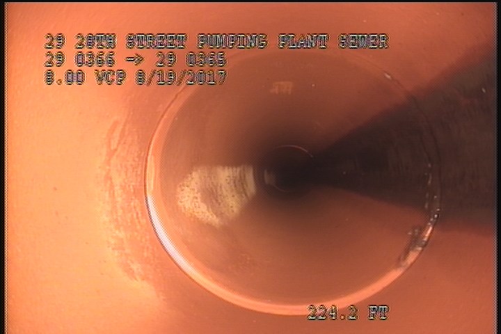 Surface Spalling, from 08 to 04 o'clock, within 8 inches of joint: YES, Start