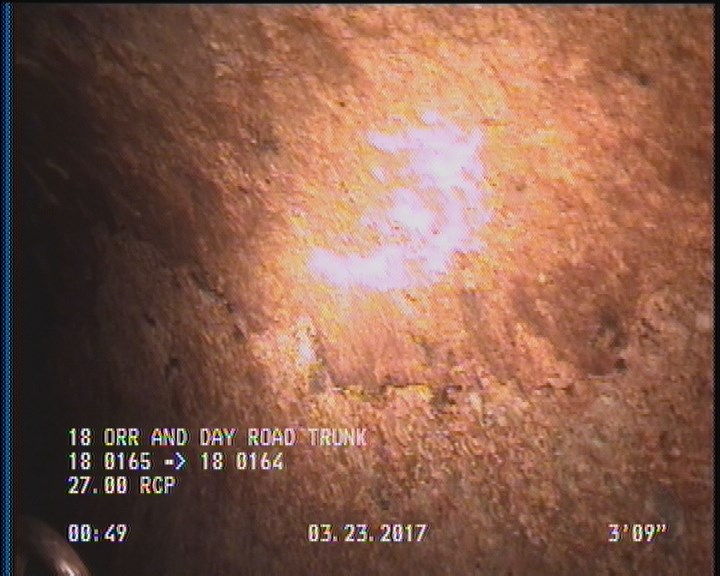 Surface Spalling, from 09 to 03 o'clock, within 8 inches of joint: YES, Start