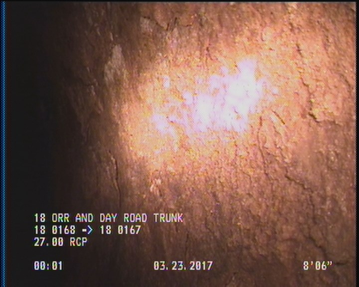 Surface Spalling, from 09 to 03 o'clock, within 8 inches of joint: YES, Start