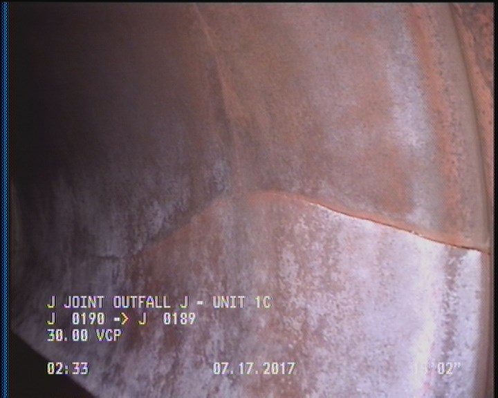 Crack Multiple, from 08 to 04 o'clock, within 8 inches of joint: YES, Start