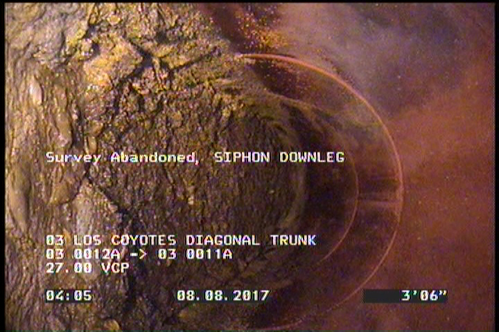 Survey Abandoned - SIPHON DOWNLEG