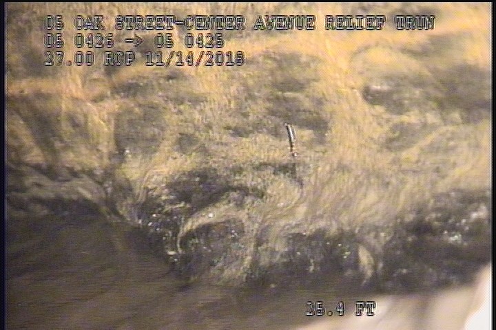 Deposits Attached Grease, 5 %of cross sectional area, from 03 to 09 o'clock, , within 8 inches of joint: YES, Start