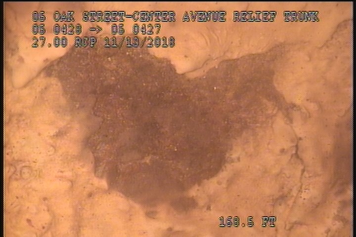 Surface Spalling, from 09 to 10 o'clock, within 8 inches of joint: NO - FLAKING PEELING CONCRETE