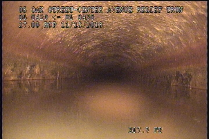 Downstream Manhole, Survey Ends - 4:50AM