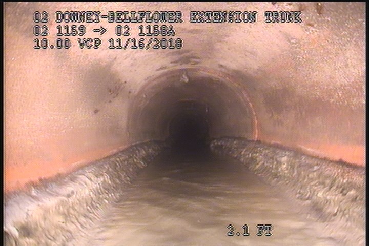 Deposits Attached Grease, 10 %of cross sectional area, from 04 to 08 o'clock, , within 8 inches of joint: YES, Start