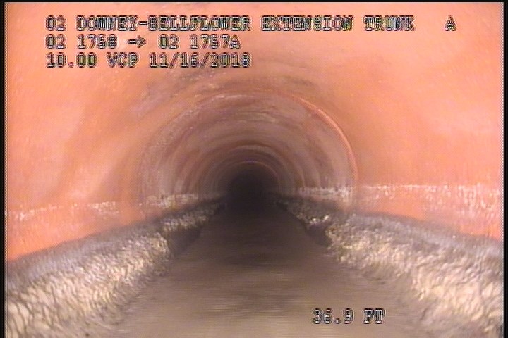 Deposits Attached Grease, 5 %of cross sectional area, from 04 to 08 o'clock, , within 8 inches of joint: YES, Start
