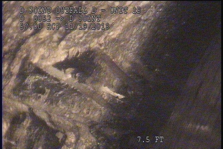 General Observation - POSSIBLE BENT REBAR AT SIPHON AREA