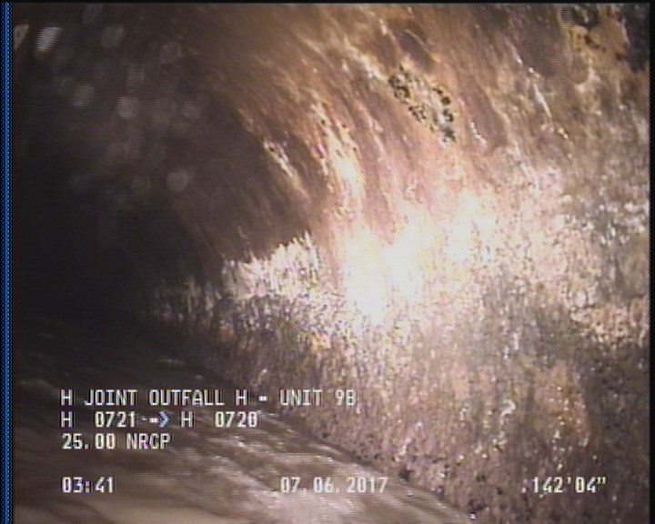 Surface Spalling, from 09 to 03 o'clock, within 8 inches of joint: YES, Start