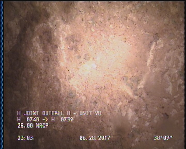 Surface Aggregate Visible, from 09 to 03 o'clock, within 8 inches of joint: YES, Start