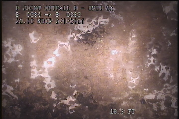 Surface Spalling, from 09 to 03 o'clock, within 8 inches of joint: YES, Start - LAITANCE COAT PEELING BLISTERING
