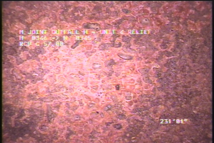 Surface Aggregate Visible, from 11 to 12 o'clock, within 8 inches of joint: YES - SEVERE AGG SPORATIC