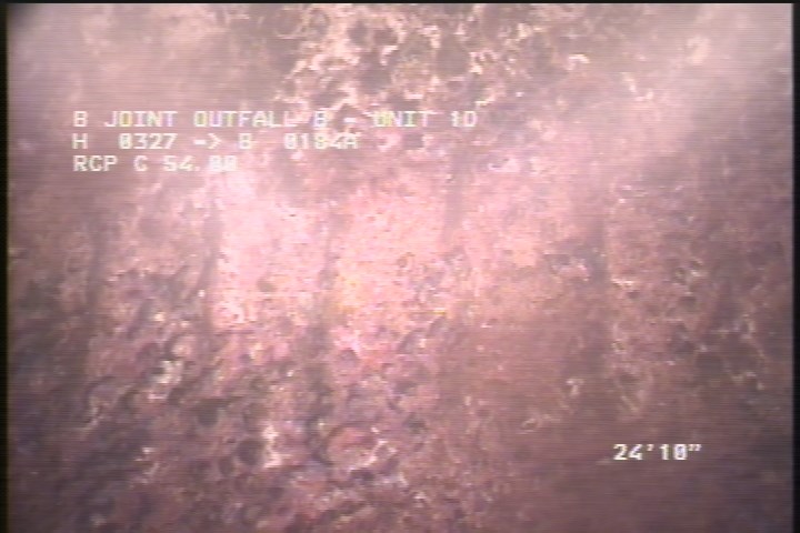 Surface Reinforcement Visible, from 11 to 01 o'clock, within 8 inches of joint: YES, Start - CIRCUM