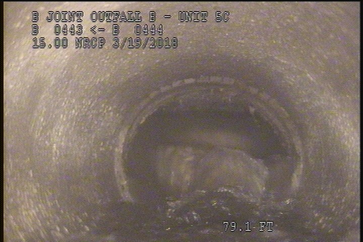General Observation - 80% BLOCKEDLINK PIPE