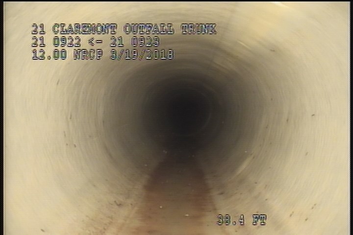 Deposits Attached Grease, 5 %of cross sectional area, from 05 to 07 o'clock, , within 8 inches of joint: NO, Finish