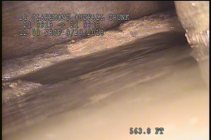 Downstream Manhole, Survey Ends - 01:32 PM