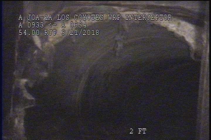 Upstream Manhole, Survey Begins - 12:46 PM