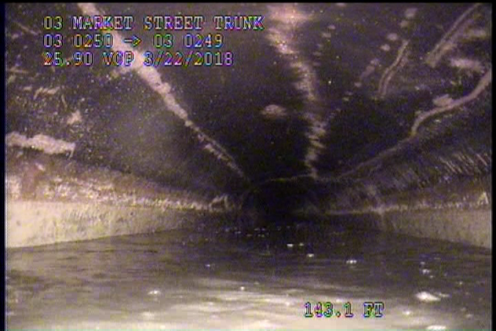 Water Level, Sag in pipe, 30 %of cross sectional area, Start
