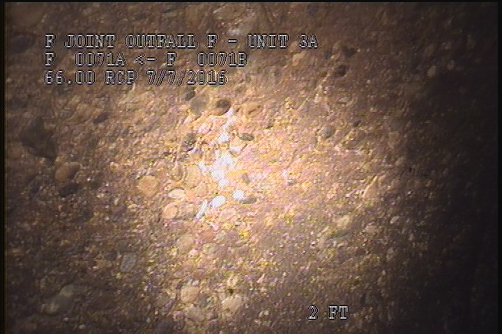 Surface Aggregate Visible, from 10 to 02 o'clock, within 8 inches of joint: NO