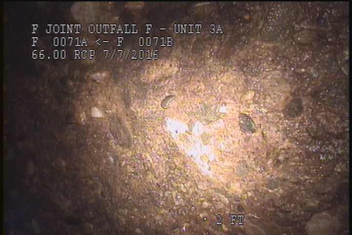 Surface Spalling, from 10 to 02 o'clock, within 8 inches of joint: NO
