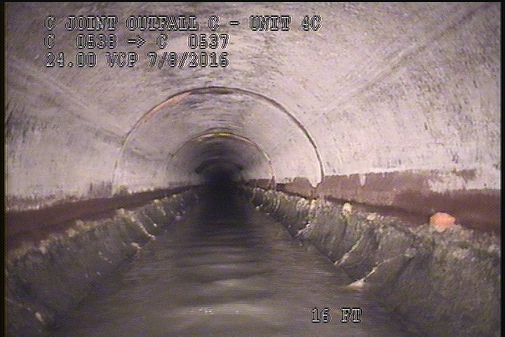 Deposits Attached Grease, 5 %of cross sectional area, from 03 to 09 o'clock, , within 8 inches of joint: YES, Start