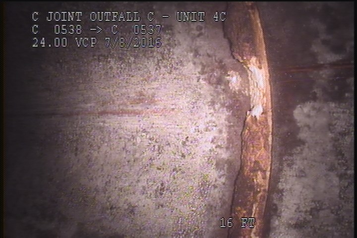 General Observation - SWOLLEN JOINT MORTAR START