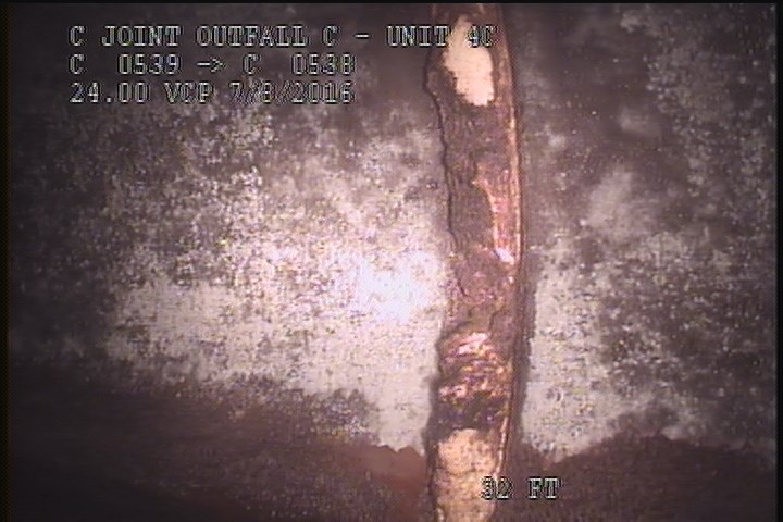 General Observation - SWOLLEN JOINT MORTAR START