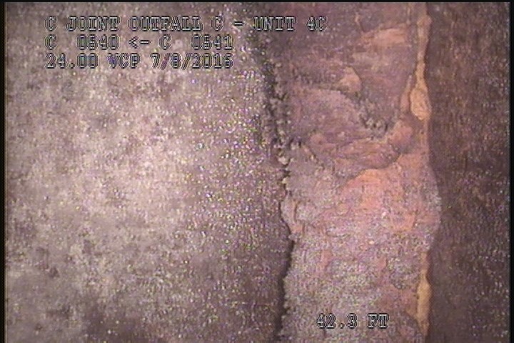 General Observation - SWOLLEN JOINT MORTAR THROUGHOUT REACH