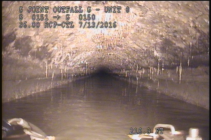 Water Mark, 70 %of cross sectional area