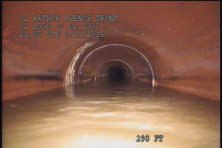 Water Level, 45 %of cross sectional area