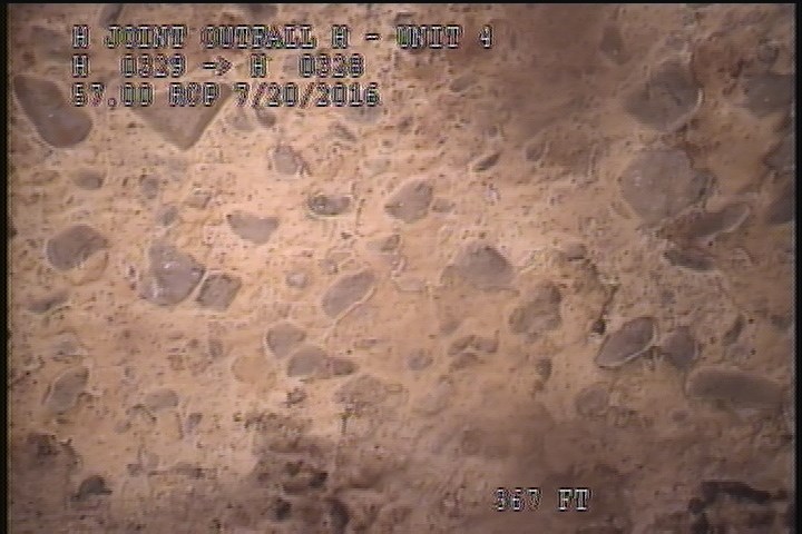 Surface Aggregate Visible, from 09 to 11 o'clock, within 8 inches of joint: NO - SEVERE AGG