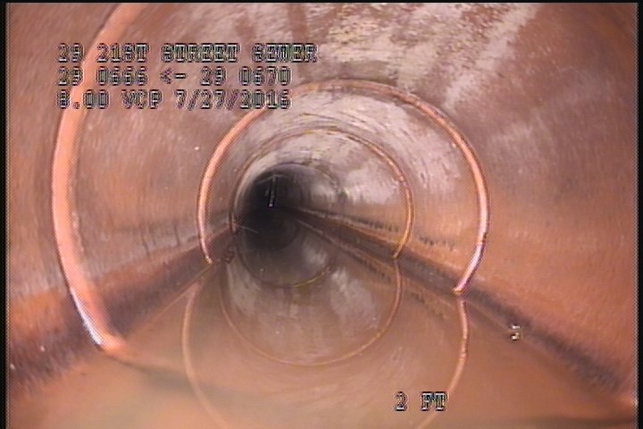 Water Mark, 50 %of cross sectional area