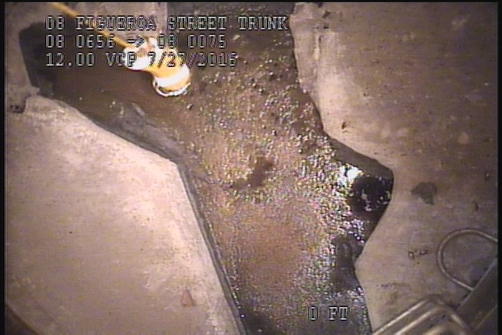 General Observation - Conn. @ Mh, 3 O' Clock. Active STANDING SLUDGE
