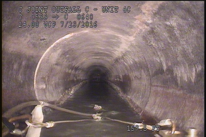 Water Mark, 10 %of cross sectional area