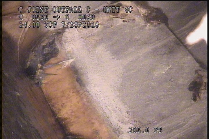 General Observation - DOWNSTREAM STOPLOG IN PLACE