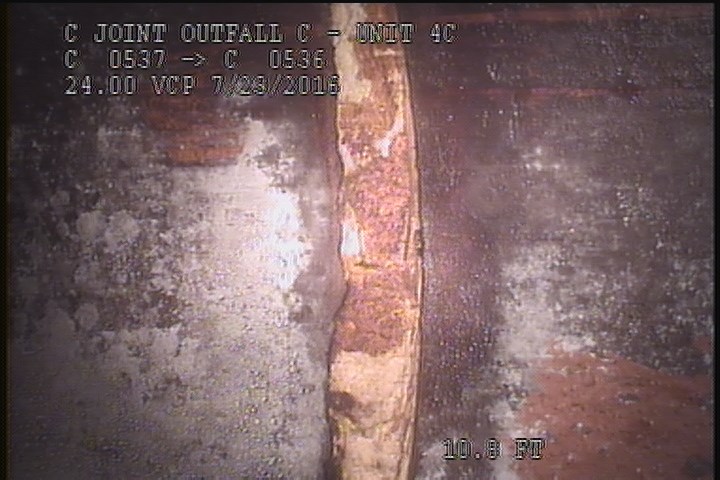 General Observation - SWOLLEN JOINT MORTAR