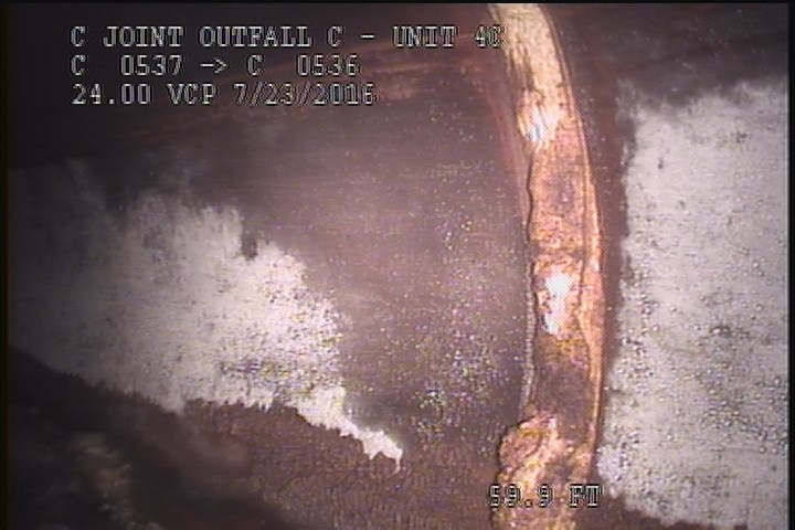 General Observation - SWOLLEN JOINT MORTAR THROUGHOUT REACH