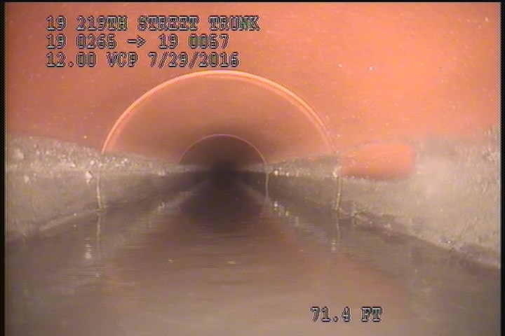Water Mark, 60 %of cross sectional area
